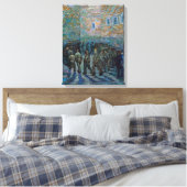 ビンセント・ヴァン・ゴッホ – ザプリズンコートヤード キャンバスプリント (インサイチュ (寝室))