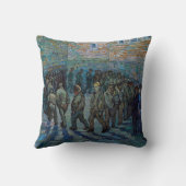 ビンセント・ヴァン・ゴッホ – ザプリズンコートヤード クッション (裏面)