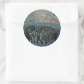 ビンセント・ヴァン・ゴッホ – ザプリズンコートヤード ラウンドシール (バッグ)