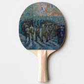 ビンセント・ヴァン・ゴッホ – ザプリズンコートヤード 卓球ラケット (裏面)
