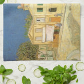 ビンセント・ヴァン・ゴッホ – ザ・イエローハウス(通り) キッチンタオル (折り畳み)