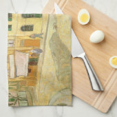 ビンセント・ヴァン・ゴッホ – ザ・イエローハウス(通り) キッチンタオル (四つ折り)
