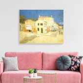 ビンセント・ヴァン・ゴッホ – ザ・イエローハウス(通り) キャンバスプリント (インサイチュ (リビング))