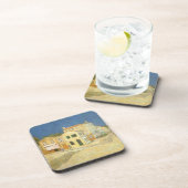 ビンセント・ヴァン・ゴッホ – ザ・イエローハウス(通り) コースター (右側)