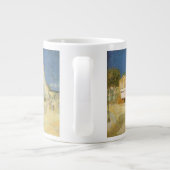 ビンセント・ヴァン・ゴッホ – ザ・イエローハウス(通り) ジャンボコーヒーマグカップ (裏面)