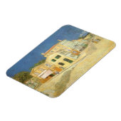 ビンセント・ヴァン・ゴッホ – ザ・イエローハウス(通り) マグネット (左側)