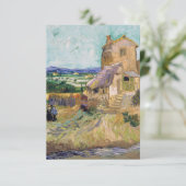 ビンセント・ヴァン・ゴッホ – ザ・オールドミル サンキューカード (スタンド正面)