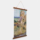 ビンセント・ヴァン・ゴッホ – ザ・オールドミル 吊り下げ型タペストリー (傾斜あり)