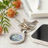 ビンセント・ヴァン・ゴッホ・ザ・スターリー・ナイト キーホルダー (側面)