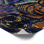 ビンセント・ヴァン・ゴッホ・ザ・スターリー・ナイト ポスター (角)