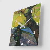 ビンセント・ヴァン・ゴッホ – ザ・ソワー スクエア壁時計 (傾斜)