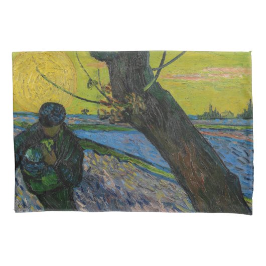 ビンセント・ヴァン・ゴッホ – ザ・ソワー 枕カバー (正面)