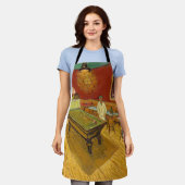 ビンセント・ヴァン・ゴッホ – ザ・ナイトカフェ エプロン (着用した状態)