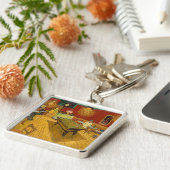 ビンセント・ヴァン・ゴッホ – ザ・ナイトカフェ キーホルダー (側面)