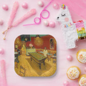 ビンセント・ヴァン・ゴッホ – ザ・ナイトカフェ ペーパープレート (パーティー)