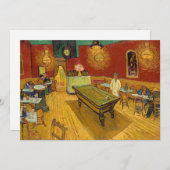 ビンセント・ヴァン・ゴッホ – ザ・ナイトカフェ 招待状 (正面/裏面)