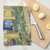 ビンセント・ヴァン・ゴッホ – ザ・ブルートレイン キッチンタオル (四つ折り)