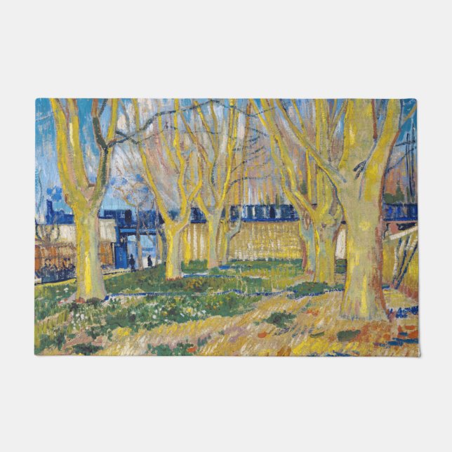 ビンセント・ヴァン・ゴッホ – ザ・ブルートレイン ドアマット (正面)