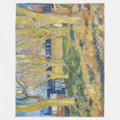 ビンセント・ヴァン・ゴッホ – ザ・ブルートレイン フリースブランケット (正面)