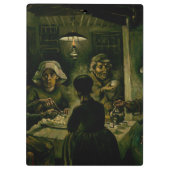 ビンセント・ヴァン・ゴッホ – ザ・ポテトイーターズ クリップボード (裏面)