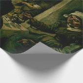 ビンセント・ヴァン・ゴッホ – ザ・ポテトイーターズ ラッピングペーパー (角)