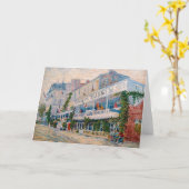 ビンセント・ヴァン・ゴッホ – ザ・レストラン・デ・ラ・シレーネ カード (黄色い花)