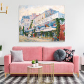 ビンセント・ヴァン・ゴッホ – ザ・レストラン・デ・ラ・シレーネ キャンバスプリント (インサイチュ (リビング))