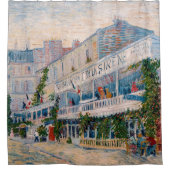 ビンセント・ヴァン・ゴッホ – ザ・レストラン・デ・ラ・シレーネ シャワーカーテン (正面)