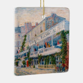 ビンセント・ヴァン・ゴッホ – ザ・レストラン・デ・ラ・シレーネ セラミックオーナメント (右)