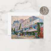 ビンセント・ヴァン・ゴッホ – ザ・レストラン・デ・ラ・シレーネ ノートカード (正面/裏面インサイチュ)