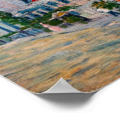 ビンセント・ヴァン・ゴッホ – ザ・レストラン・デ・ラ・シレーネ ポスター (角)