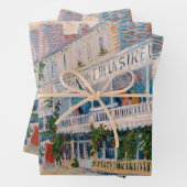 ビンセント・ヴァン・ゴッホ – ザ・レストラン・デ・ラ・シレーネ ラッピングペーパーシート (インサイチュ)