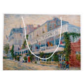 ビンセント・ヴァン・ゴッホ – ザ・レストラン・デ・ラ・シレーネ ラージペーパーバッグ (裏面)