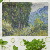 ビンセント・ヴァン・ゴッホ – シプレス キッチンタオル (折り畳み)