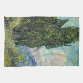 ビンセント・ヴァン・ゴッホ – シプレス キッチンタオル (横)