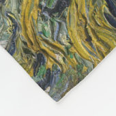 ビンセント・ヴァン・ゴッホ – シプレス フリースブランケット (角)