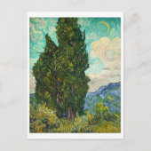 ビンセント・ヴァン・ゴッホ・シプレス ポストカード (正面)