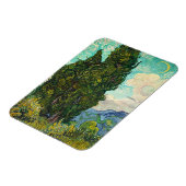 ビンセント・ヴァン・ゴッホ・シプレス マグネット (左側)