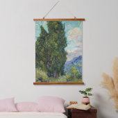 ビンセント・ヴァン・ゴッホ – シプレス 吊り下げ型タペストリー (寝室)