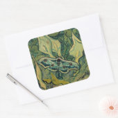 ビンセント・ヴァン・ゴッホ – ジャイアントピーコックモス スクエアシール (封筒)