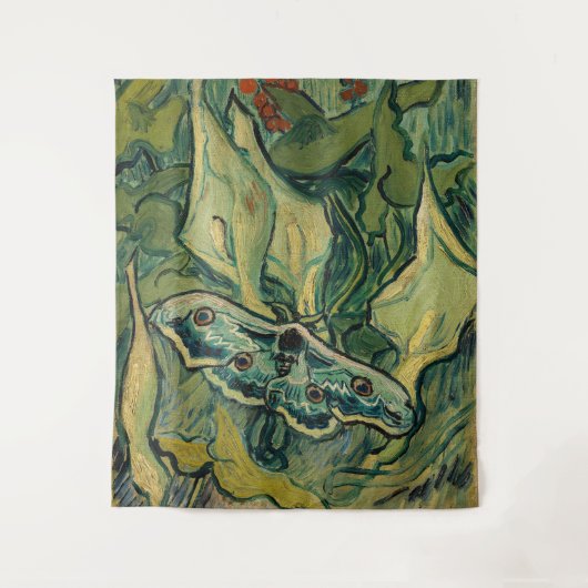 ビンセント・ヴァン・ゴッホ – ジャイアントピーコックモス タペストリー (正面)