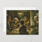 ビンセント·ヴァン·ゴッホ-ジャガイモの食べ物4月 シーズンポストカード (正面/裏面)