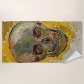 ビンセント・ヴァン・ゴッホ-スカル1887 #2 ビーチタオル (正面)