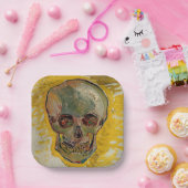 ビンセント・ヴァン・ゴッホ-スカル1887 #2 ペーパープレート (パーティー)