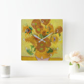 ビンセント・ヴァン・ゴッホ スクエア壁時計 (ホーム)