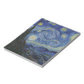 ビンセント・ヴァン・ゴッホ – スターリーナイト。アート絵画ズ ノートパッド (回転)