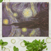 ビンセント・ヴァン・ゴッホ – スターリーナイト キッチンタオル (折り畳み)