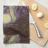 ビンセント・ヴァン・ゴッホ – スターリーナイト キッチンタオル (四つ折り)