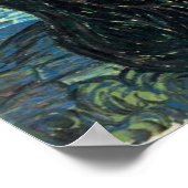 ビンセント・ヴァン・ゴッホ – スターリーナイト ポスター (角)