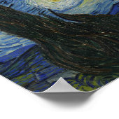 ビンセント・ヴァン・ゴッホ – スターリーナイト ポスター (角)